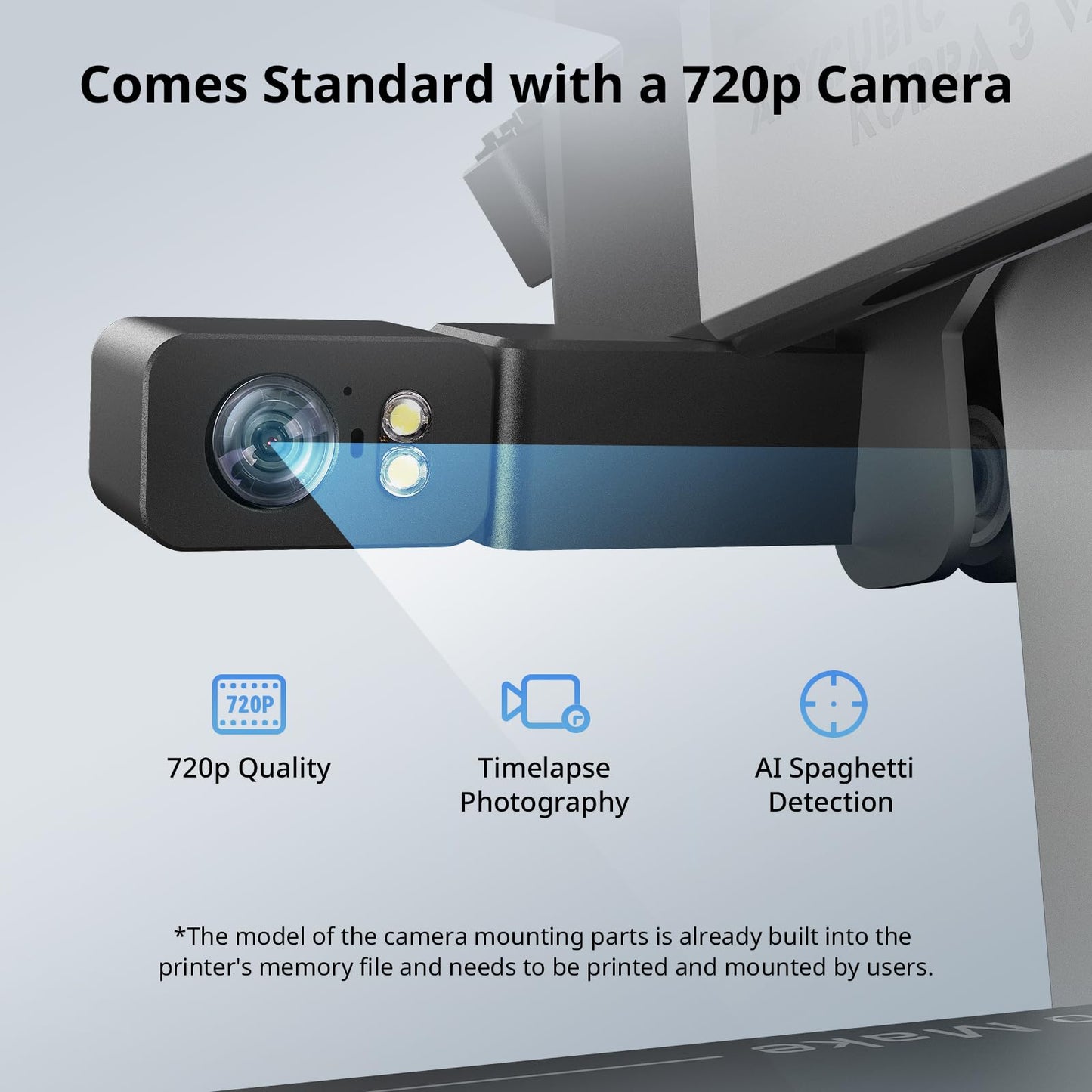 Anycubic Kobra 3 V2 Combo 3D Printer, Smart Multicolor Printing Up to 600mm/s Print Speed, Active Filament Drying Enhanced Auto-Leveling for Higher Success Rates, 10.0'' x 10.0'' x 10.2''