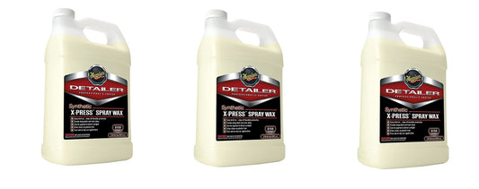 Meguiar's D15601 Synthetic X-Press Spray Wax, ZyIxPQ 3 Gallon