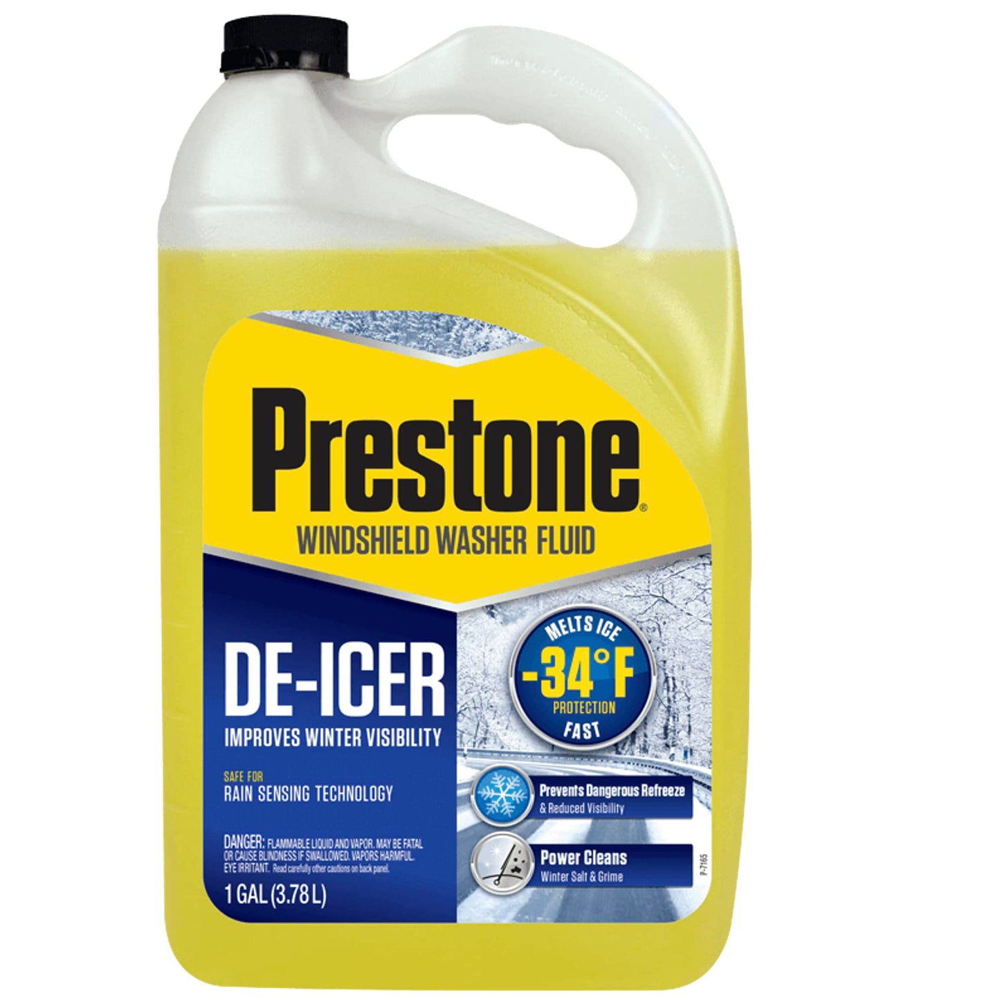 Prestone AS250 De-Icer Windshield Washer Fluid - 1 Gallon