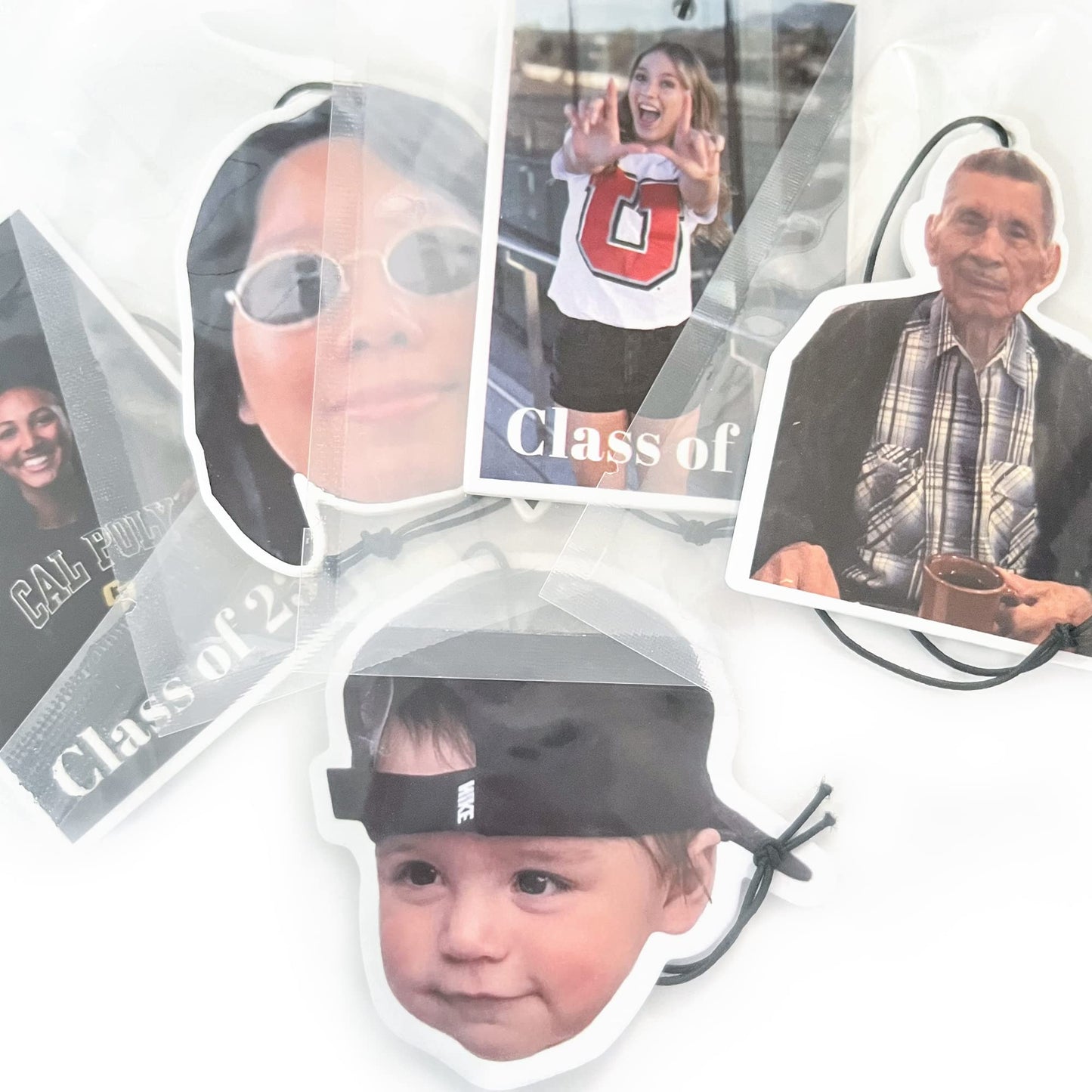 100PCS Custom Bulk Car Air Fresheners Picture Air Fresheners Personalized Scents Air Freshener Car Deco Accessories Promotional Items with Business Logo/Text/Photo