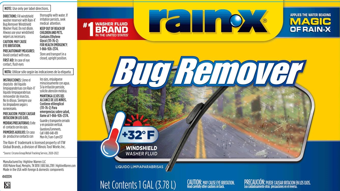 Rain-X RainX RX68806 Bug Remover WWF