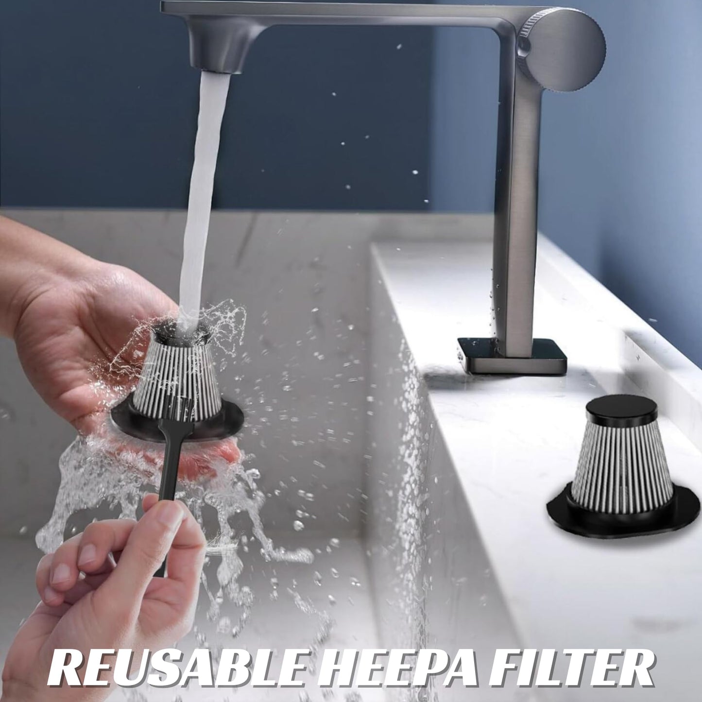 Portable Handheld Car Vacuum Cleaner – High Power DC 12V, Lightweight Mini Vacuum with 16ft Cord & Multi Attachments, Small Dust Buster for Car and Home Cleaning