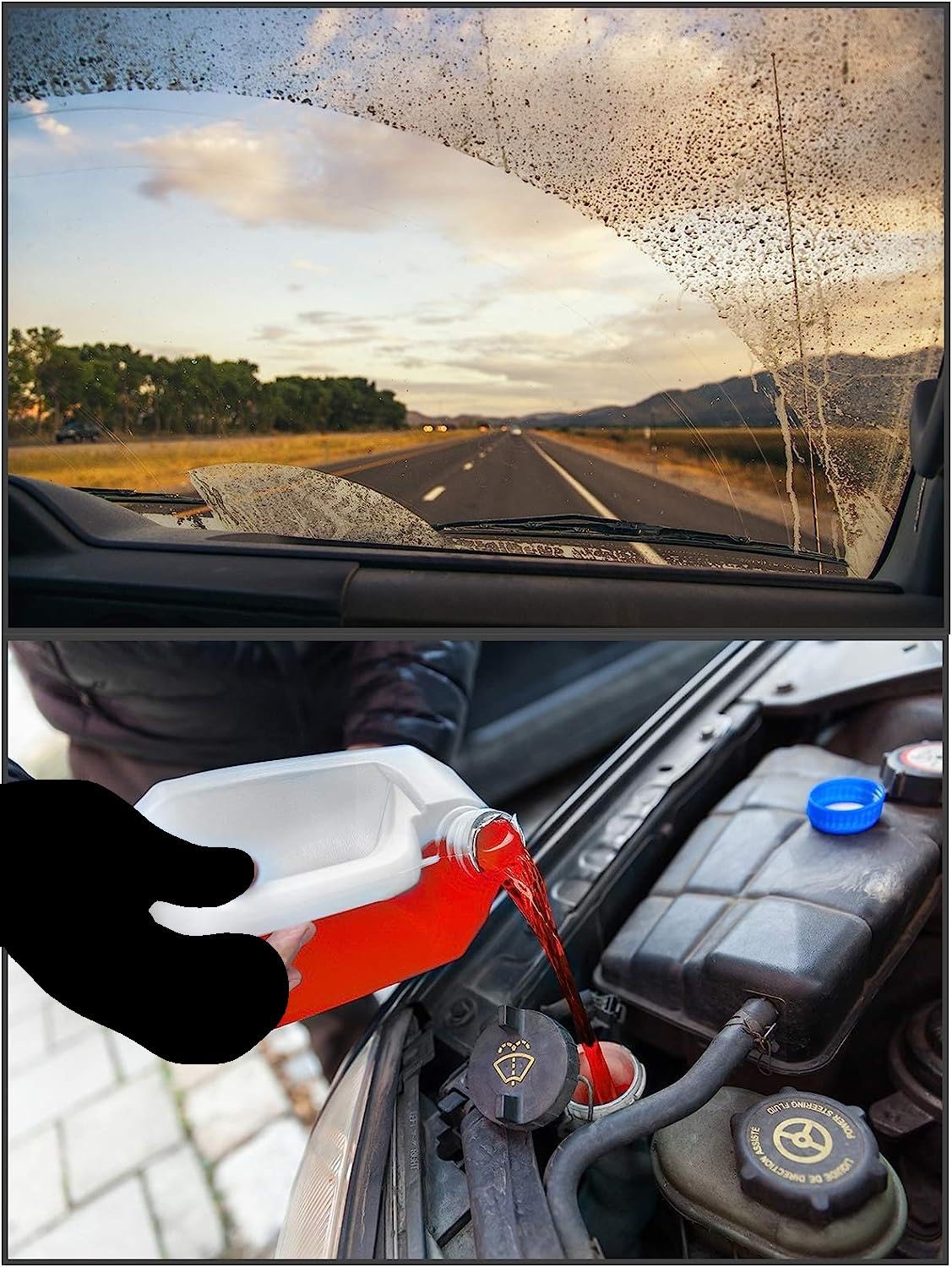 Prestone AS658P All Season 3-in-1 Year Round Windshield Washer Fluid