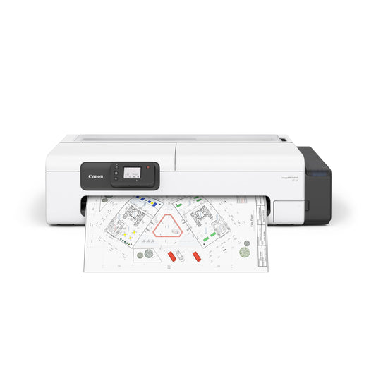 Canon imagePROGRAF TC-21 24" - Large Format Printer, Poster & Plotter Printer, Automatic Roll & Cut Sheet Paper Feeder, Includes 280 ml of Ink, White
