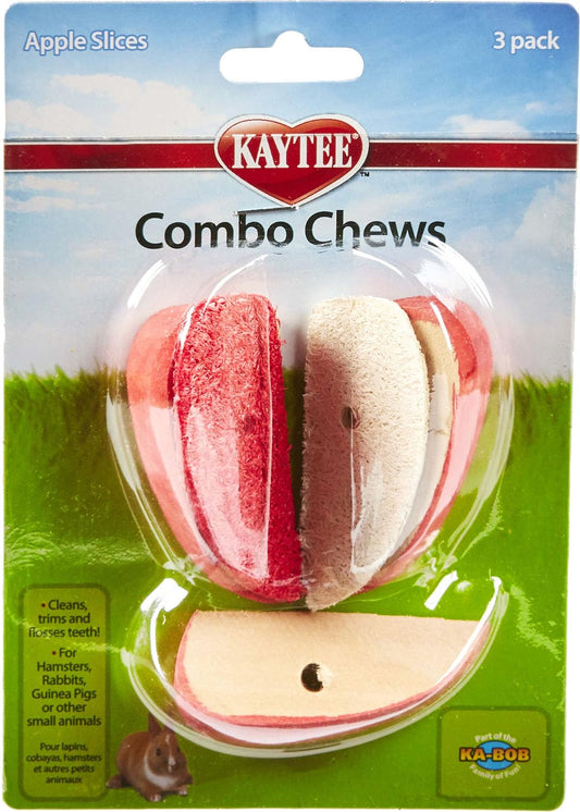 Kaytee Combo Chews Apple Slices, 3-Pack