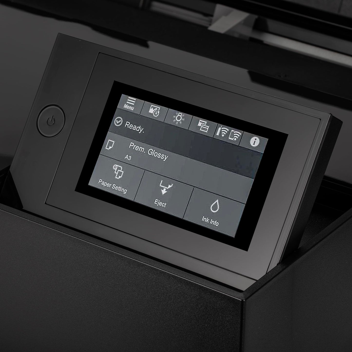 EPSON SureColor P900 17-inch Photo Printer (C11CH37201) Bundle with Ethernet Cable, USB Cable, Fiber Cloth