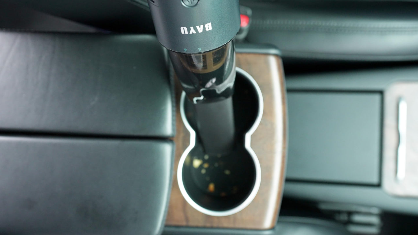 BAYU 19kpa Car Vacuum Cleaner - Award Winning Design, Strong Suction, Wireless Portable, with 19,200 mA Energy