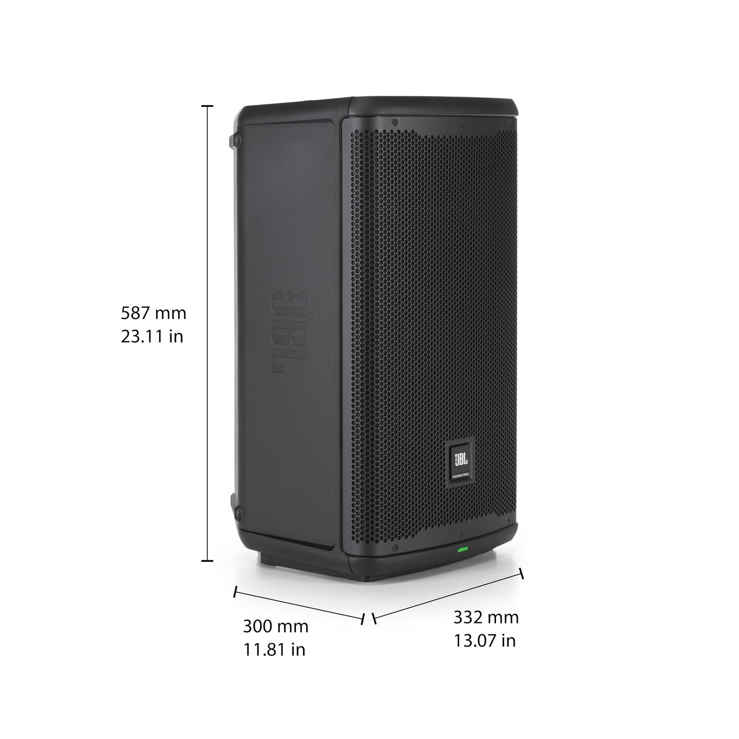 JBL Professional EON710 Powered PA Speaker with Bluetooth, 10 inch, 1300 Watt, Wired Electric, Black