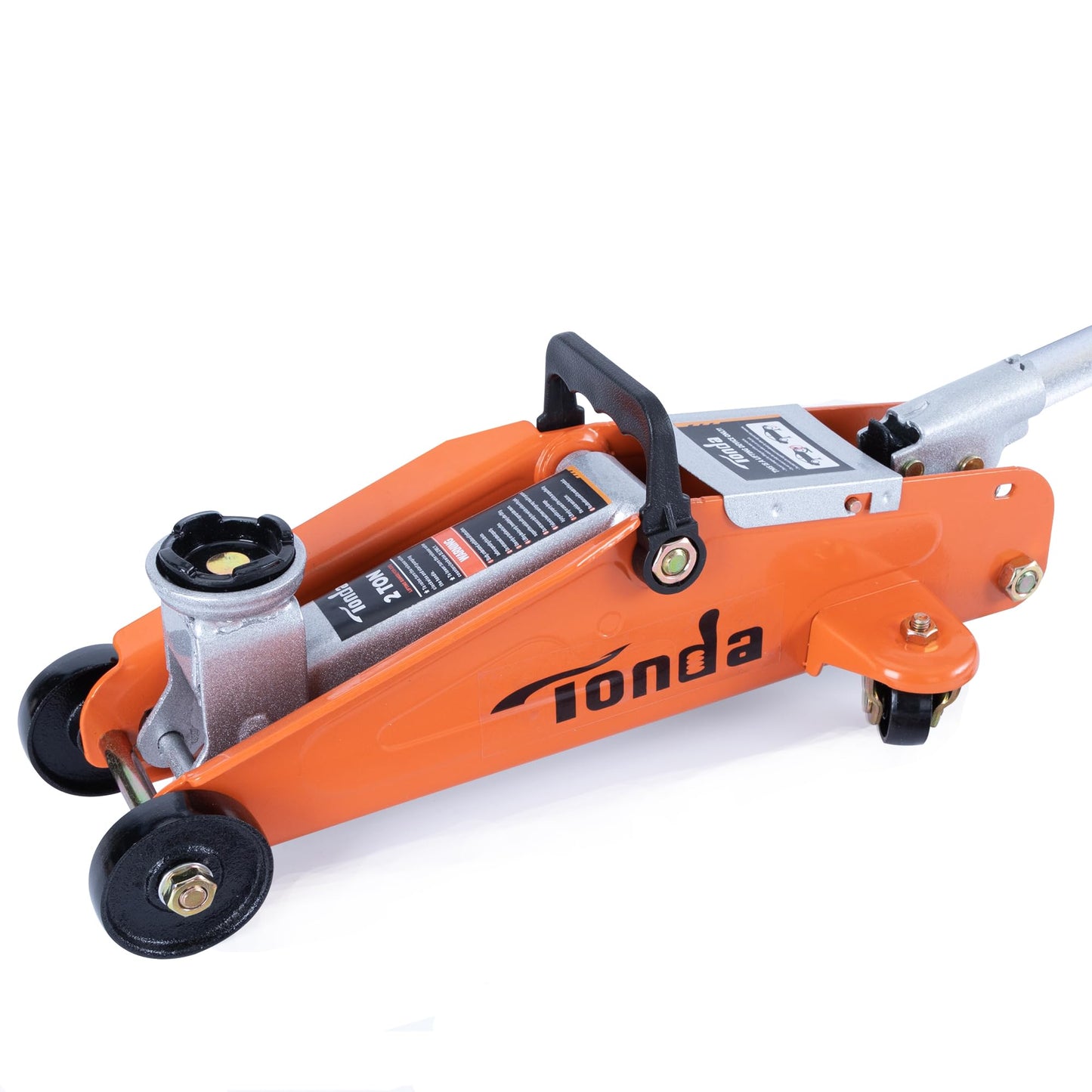 TONDA Floor Jack, 2 Ton (4,000 lb) Portable Hydraulic Car Lift Jack, Orange