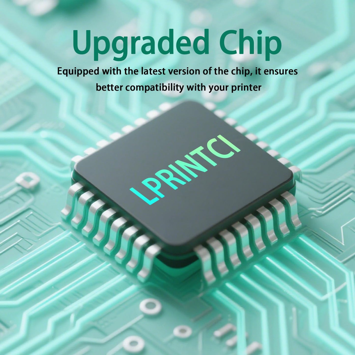 LPRINTCI 764 Ink Cartridges 6 Pack Compatible for HP 764 Ink Cartridges for DesignJet T3500 Printers （MBK,PBK,CY,MG,YL,300ML）