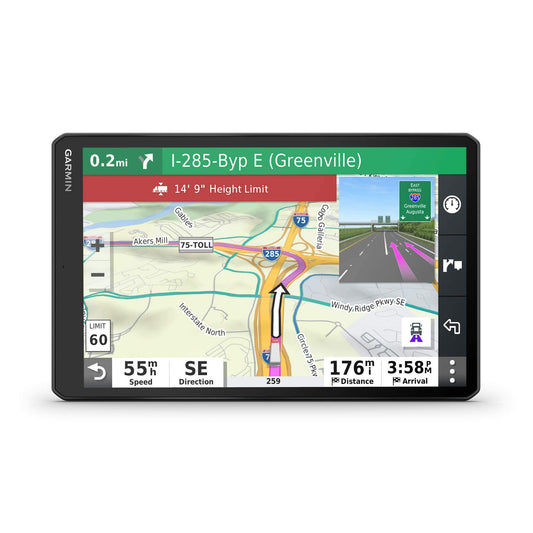 Garmin dēzl OTR1000, 10-inch GPS Truck Navigator, Easy-to-read Touchscreen Display, Custom Truck Routing and Load-to-dock Guidance (Renewed)