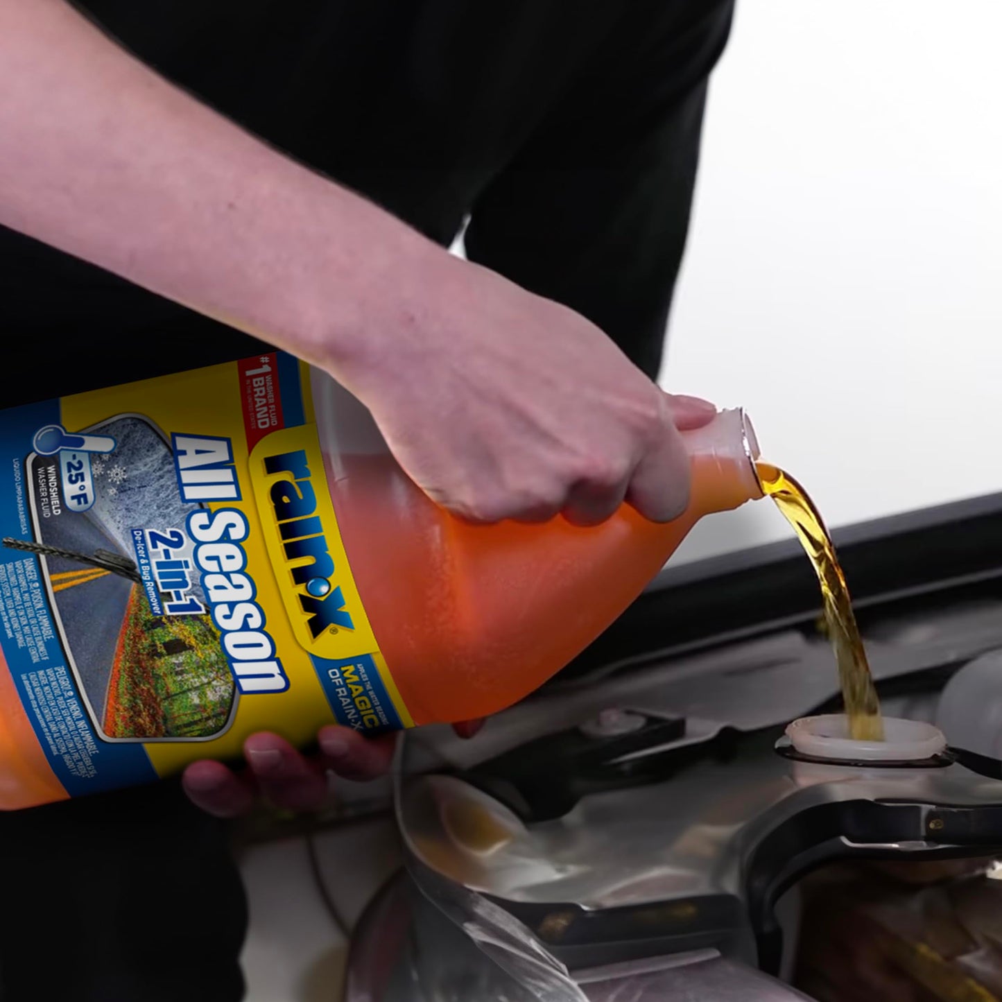 Rain-X All Season 2-In-1 Windshield Washer -25°F - 1 Gallon