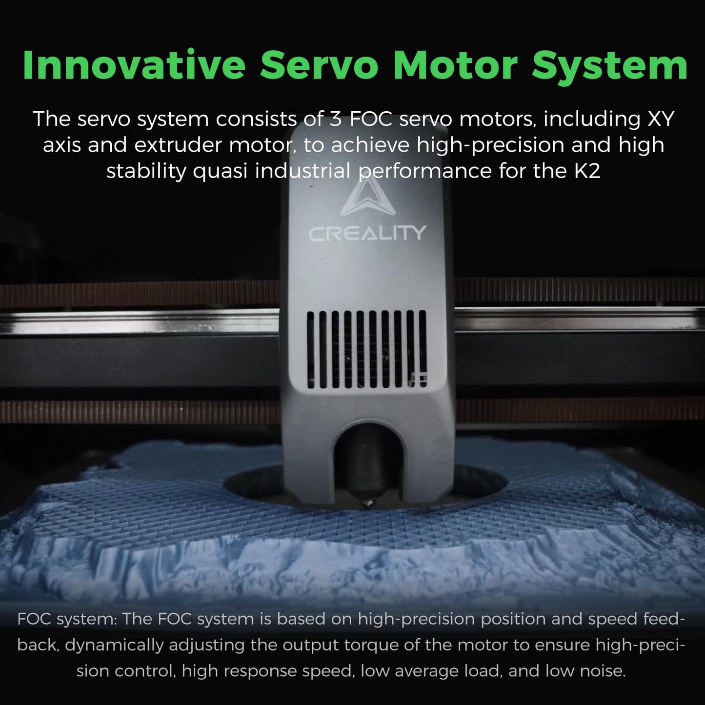 Creality K2 Combo 3D Printers, Multicolor 3D Printer Machine with CFS, Dual Camera, 600mm/s Printing Speed, Next-Gen Direct Drive Extruder, 260 * 260 * 260mm Printing Volume