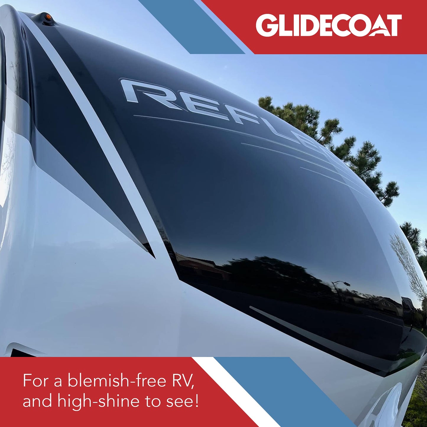 Glidecoat RV Ceramic Coating (160ml) - 9H Ceramic Coating for RVs, Aircraft, Cars & More - Better Than RV Wax and More Durable than Regular Ceramic Coating for Cars - Finest Nano Coating for the Road