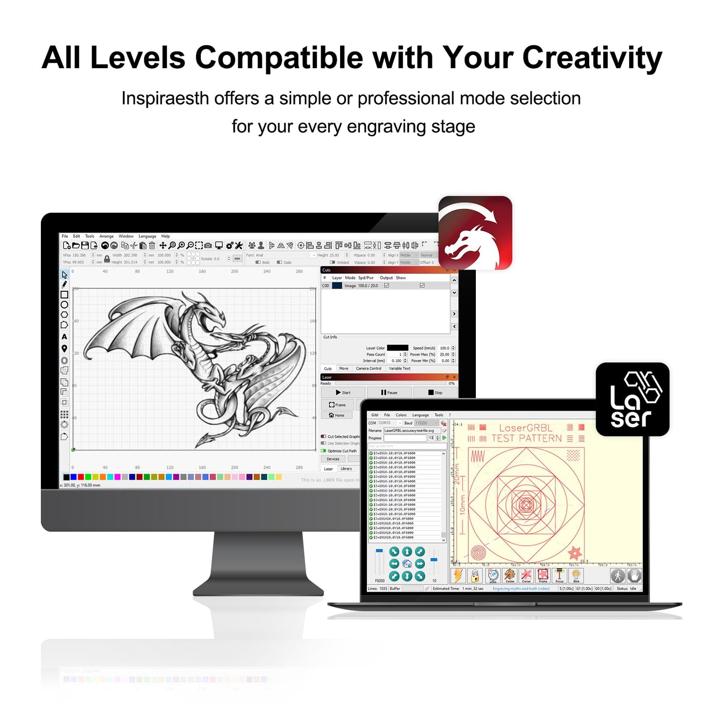 Ortur Laser Master 2 Pro S2 10000mW Laser Engraver, High Precision Laser Engraving Machine, 15,000mm/min Efficient Laser Engraver for Wood and Metal, Acrylic Glass Leather, Laser Class 4