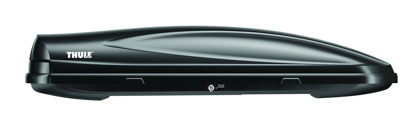 Thule 624 Force Cargo Box , Medium,Black,Medium (13 Cubic Feet)