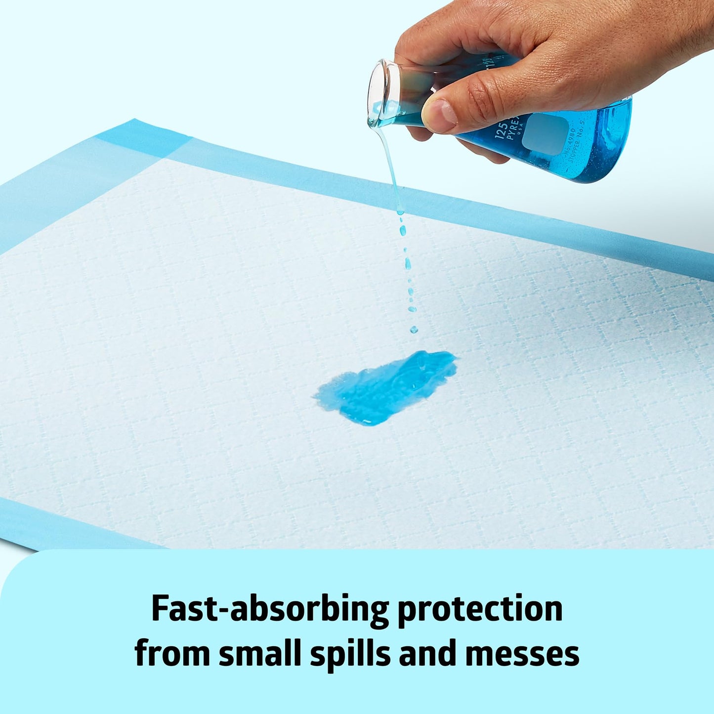 Medline Chucks Pads, Disposable Changing Pads for Baby, 17x24, 300 Count, Chucks Pads, Pee Pads, Disposable Underpads for Incontinence, Diaper Pads, Pee Pads for Babies