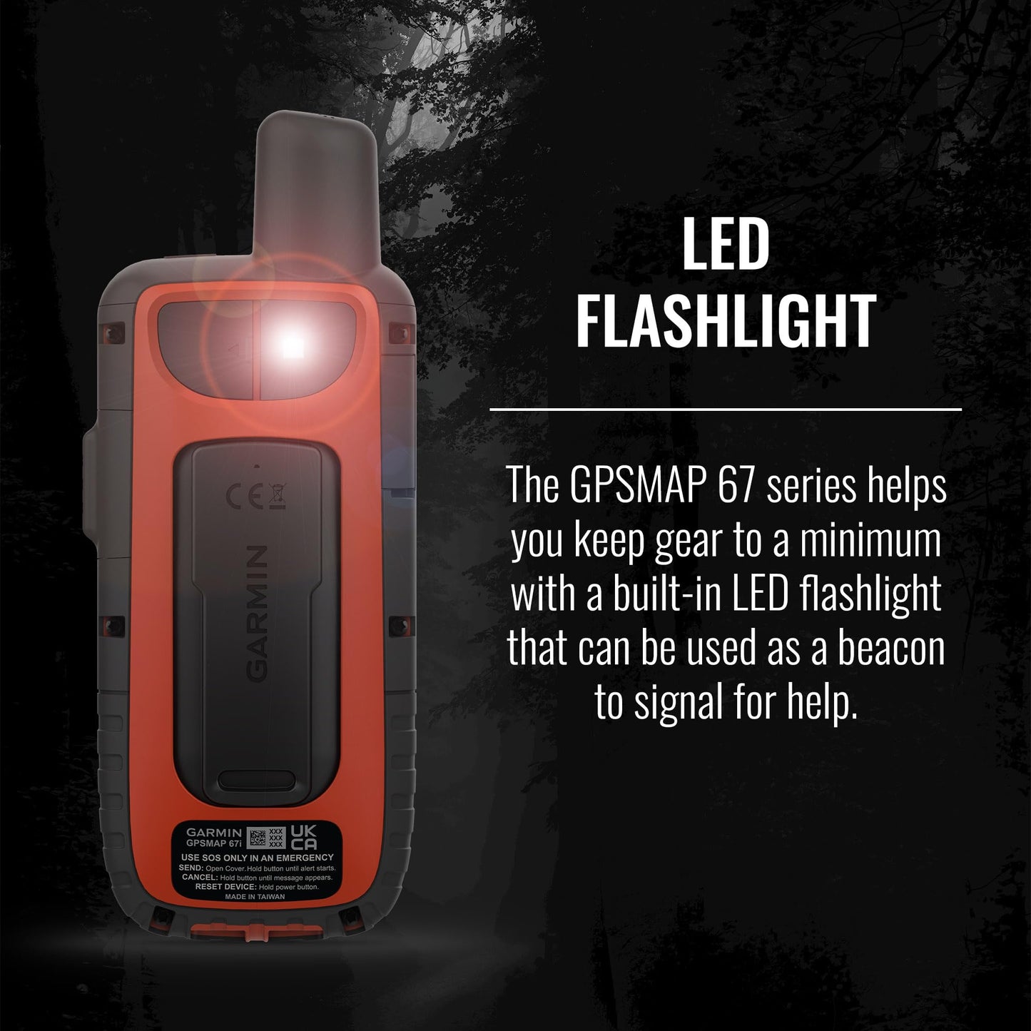 Garmin GPSMAP 67i Rugged Hiking GPS Handheld, Premium inReach Satellite Technology, 425 Hr of Battery Life, Two-Way Messaging, Interactive SOS, Mapping Bundle with Accessories