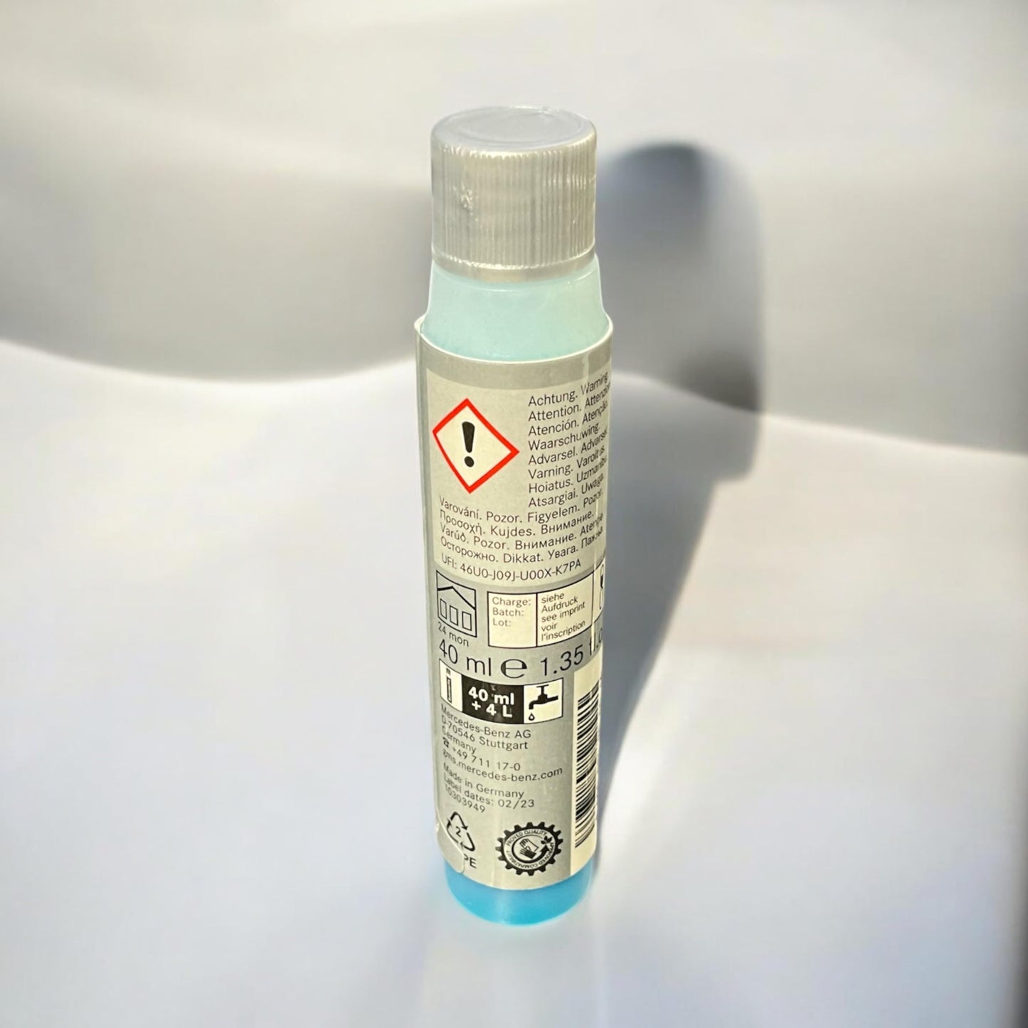 Mercedes-Benz Summerfit Windshield Washer Fluid Concentrate (000-986-20-00-09)