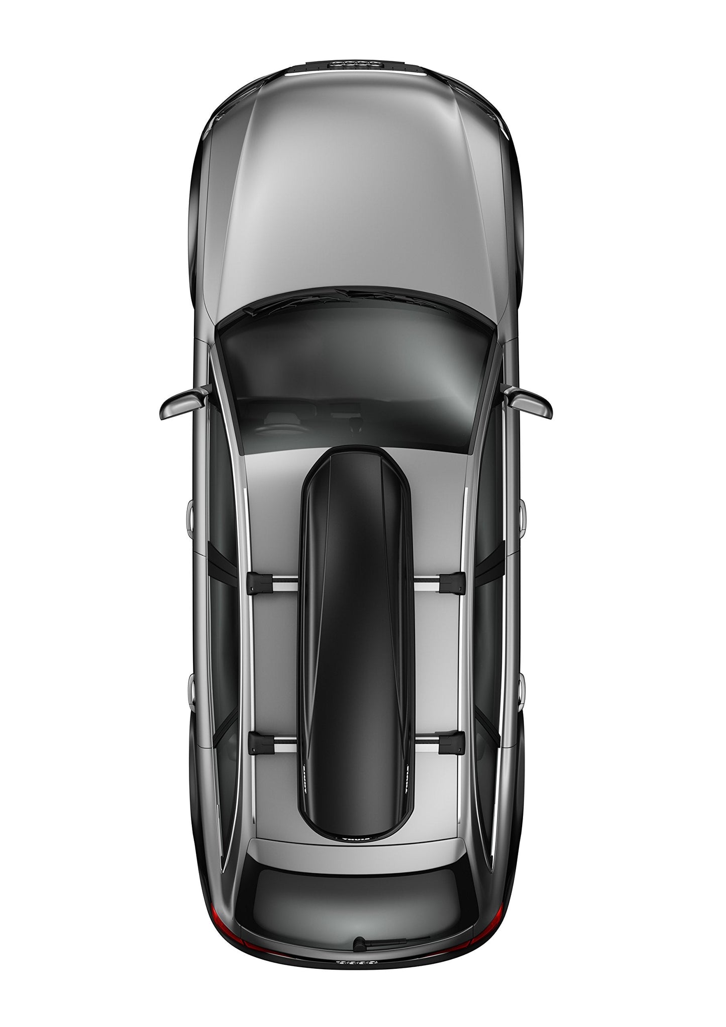 Thule 624 Force Cargo Box , Medium,Black,Medium (13 Cubic Feet)