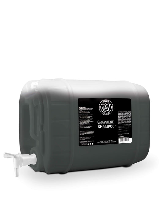 Adam's Polishes Graphene Shampoo 5 Gallon - Graphene Ceramic Coating Infused Car Wash Soap - Powerful Cleaner & Protection In One Step - pH Neutral, High Suds For Foam Cannon & Gun, Detailing Bucket
