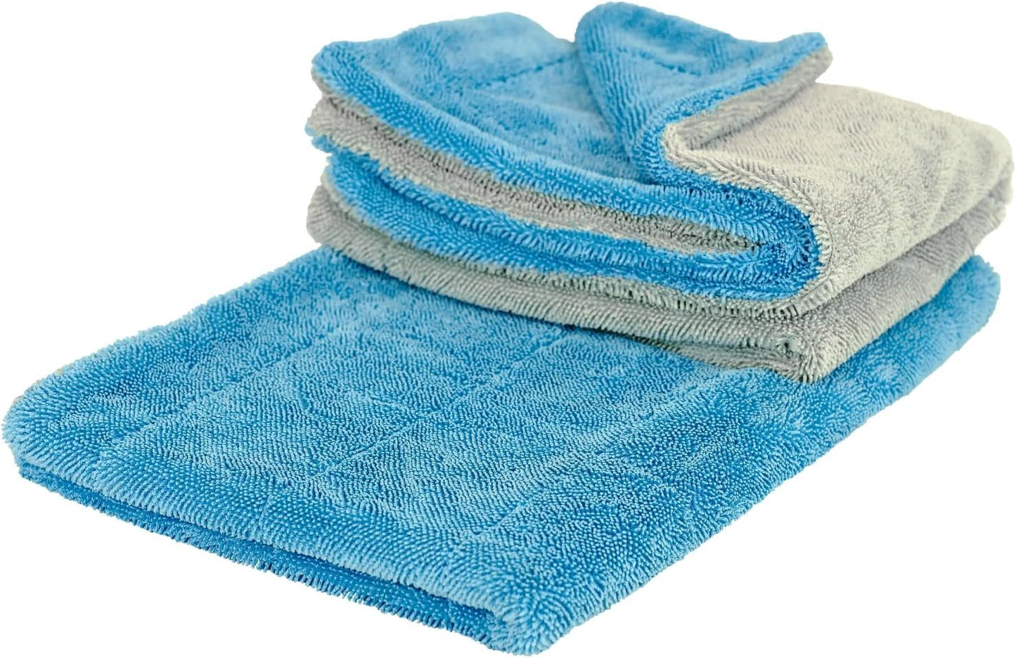 Gliptone Water Goblin 20" x 30" Extra Large Microfiber Drying Towel, Ultra Soft Softouch®, Streak-Free & Super Absorbent, Dries in One Pass, Safe for All Vehicles, Fast & Lint-Free, 6 Count