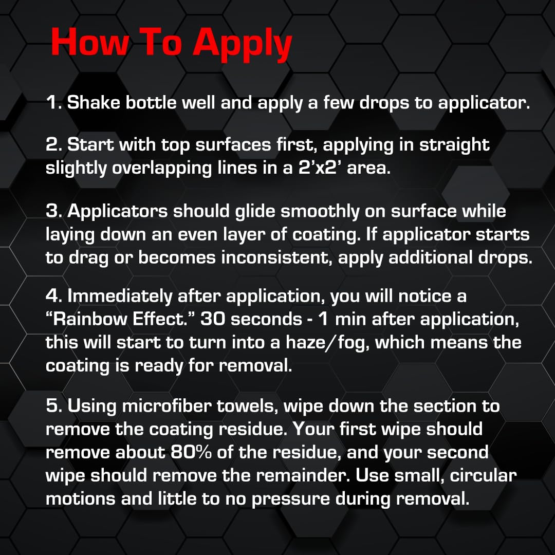 Graphene MAX Coating - Heavy Duty Protection - Graphene Ceramic Coating | 7+ Years Of Protection | Incredible Hydrophobic - Perfect for Daily Drivers