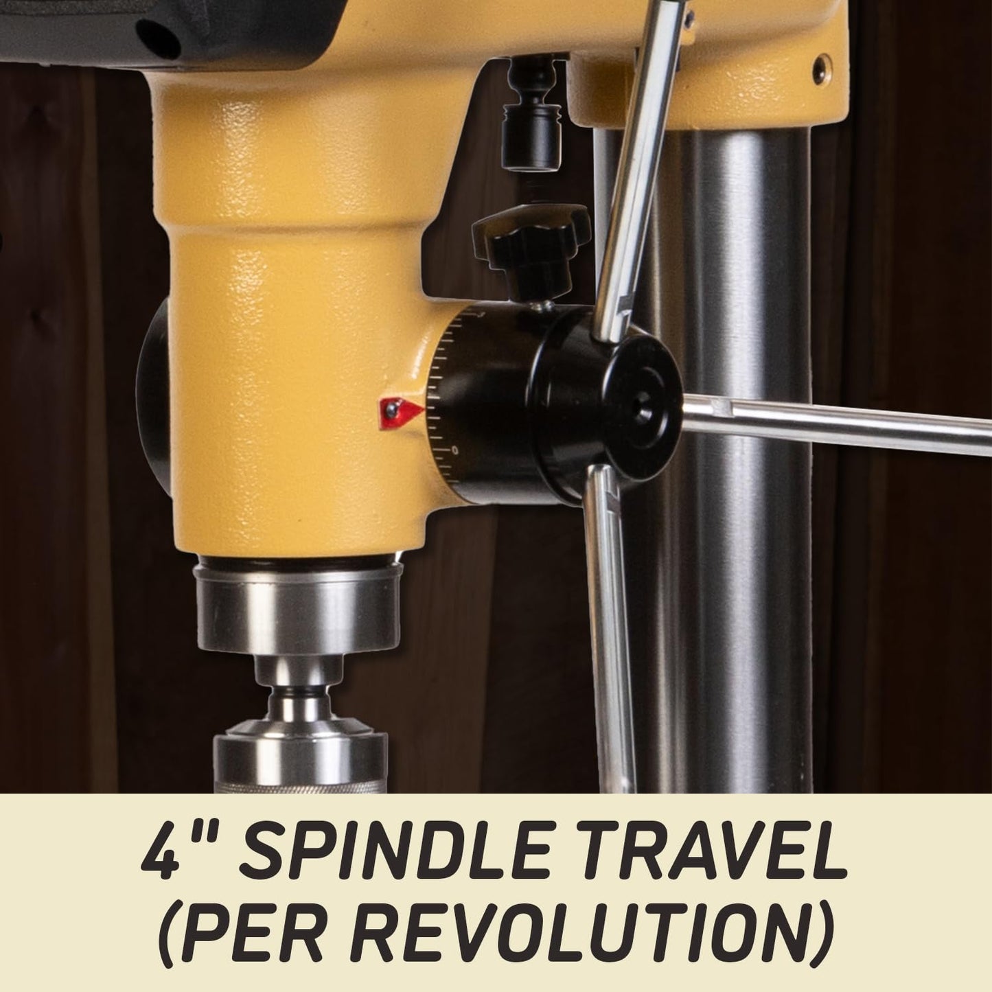 Powermatic 15-Inch Floor Drill Press, Variable Speed, 3/4 HP, 115V 1Ph (Model PM2815FS)