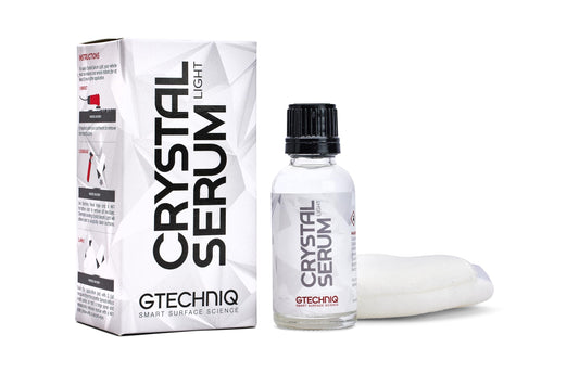 Gtechniq Crystal Serum Light Ceramic Coating for Cars, Protect Car Paintwork, High Shine, Easy to Apply, 50ml (Sufficient for 1 Med-Large Car)-3-5 Years Durability