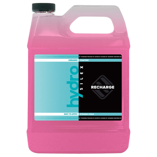 HydroSilex Recharge Car Ceramic Coating - Protective Ultra Hydrophobic Ceramic Detail Spray Replaces Wax & Sealants - DIY Friendly Car Care Products That Provide 6 Months of Protection - 128 Ounces