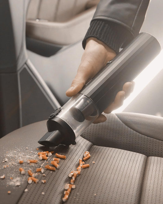 Owleys Portable Car Vacuum Cleaner (Hard Black)