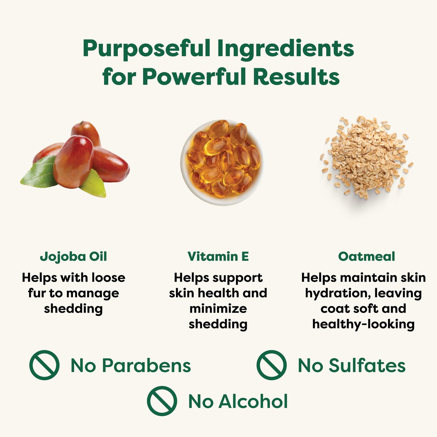 Earth Rated 3-in-1 Deshedding Dog Shampoo and Conditioner, Deodorizing Oatmeal Shampoos for Dogs and Puppies, Great for Smelly Pets, White Tea and Basil Scent, 16 oz