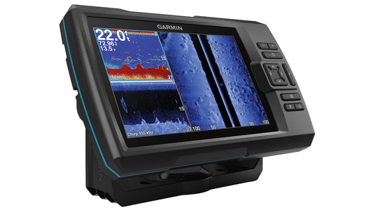Garmin Striker 7SV with Transducer, 7" GPS Fishfinder with Chirp Traditional, ClearVu and SideVu Scanning Sonar Transducer and Built in Quickdraw Contours Mapping Software, 7 inches (010-01874-00)