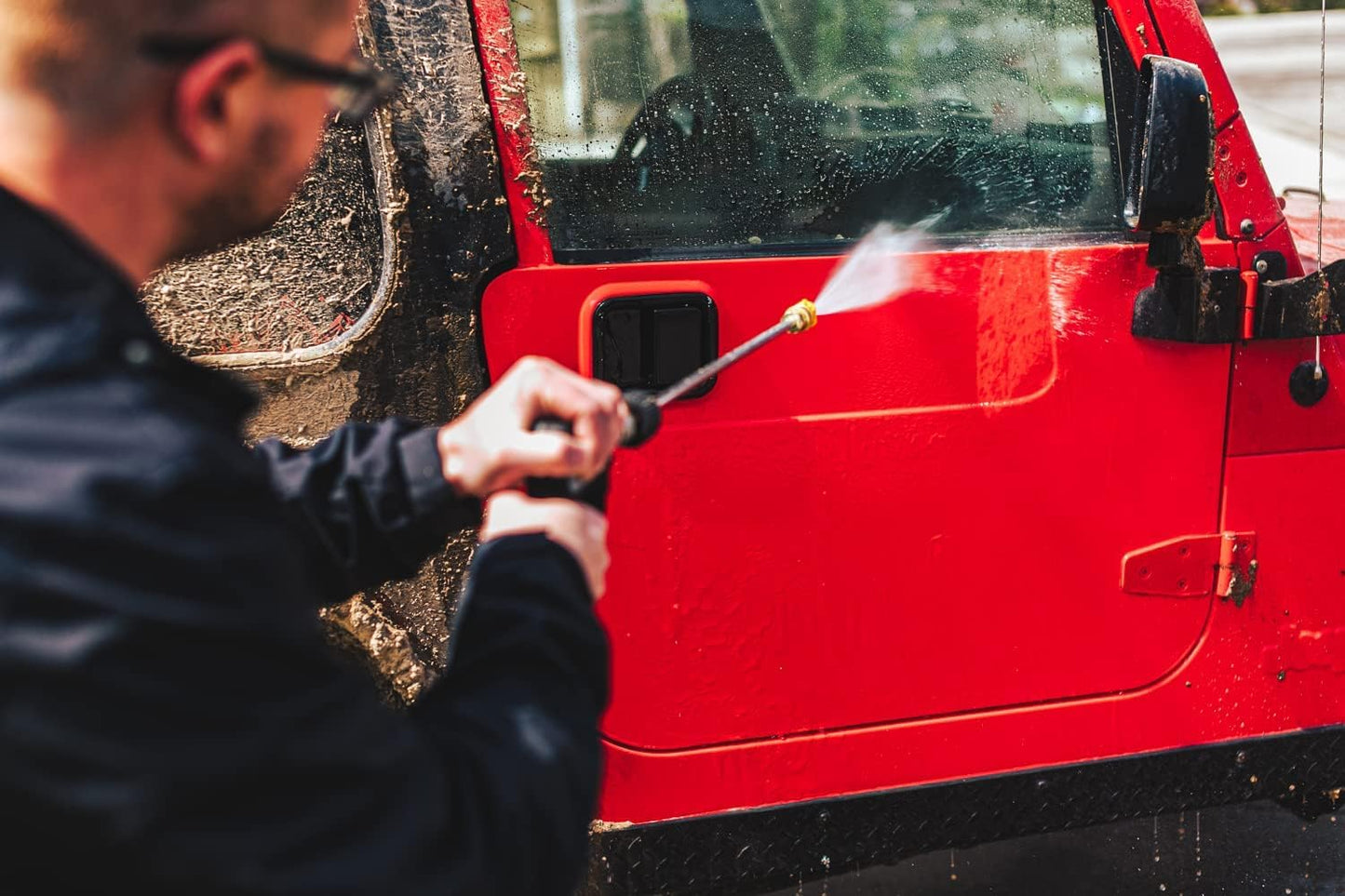 P & S PROFESSIONAL DETAIL PRODUCTS P&S Off Road Mud Buster Foaming Cleaner – Heavy-Duty Degreaser for Undercarriages, Frames & Wheels – Tough on Mud & Grime, Corrosion Protection - 16 oz. Spray