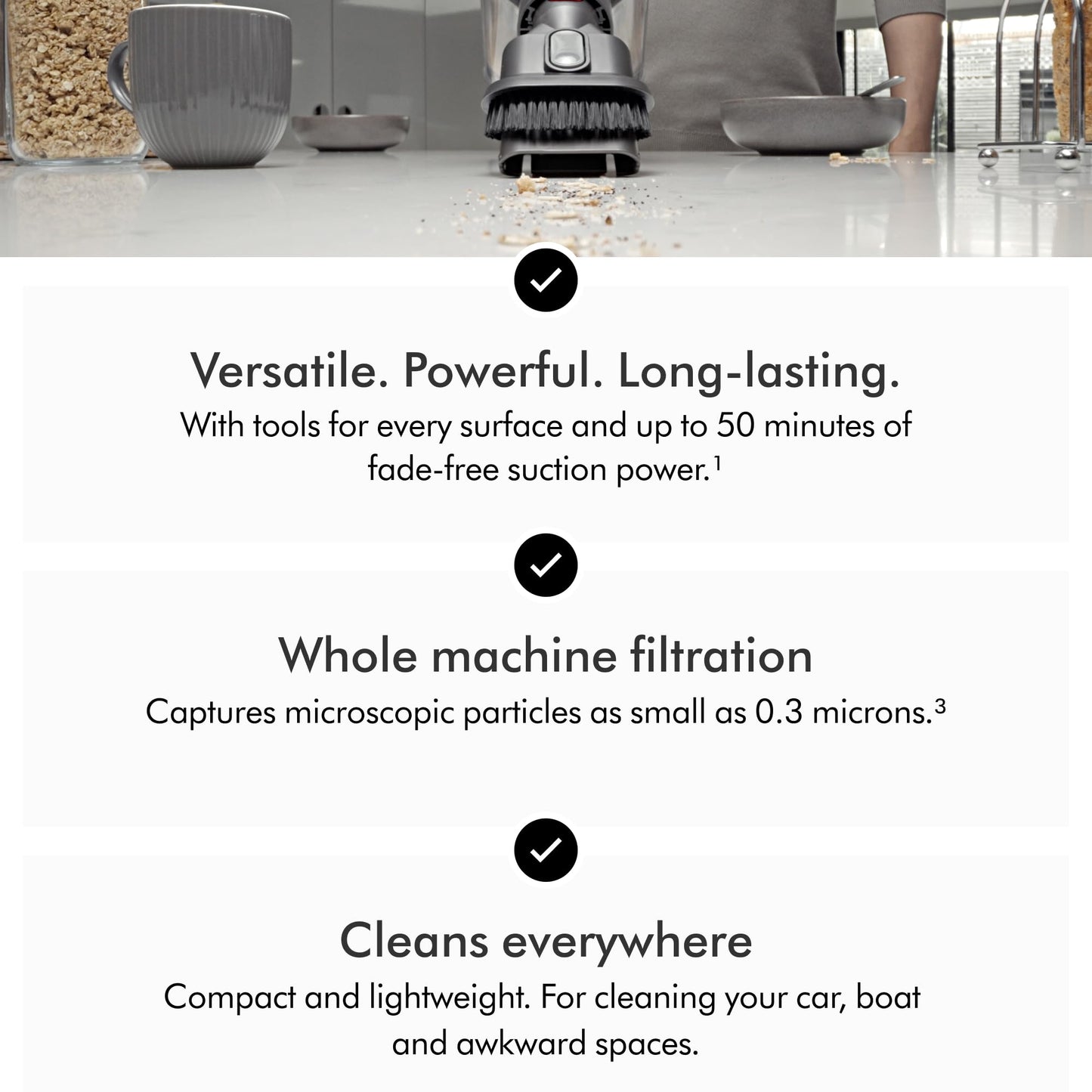 Bundle of Dyson 360 Vis Nav Robot Vacuum + Dyson Car+Boat Handheld Vacuum Cleaner