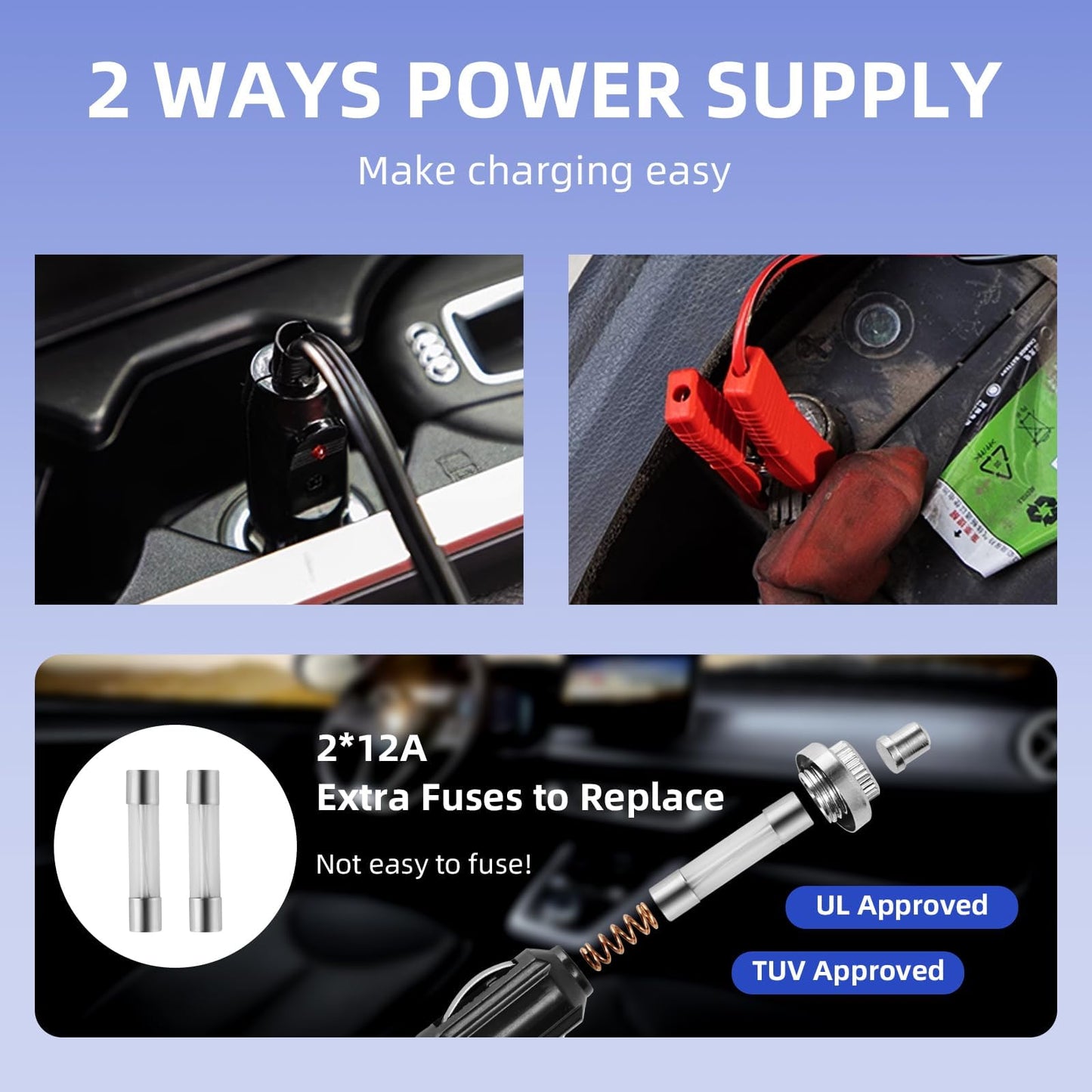 Electric Car Jack kit 5 Ton 12V Electric Floor Jack Lift for Vehicle, Electric Hydraulic Jack Auto Repair Tool Set with Built-in Inflator and Impact Wrench for SUV Sedan Truck Tire Change