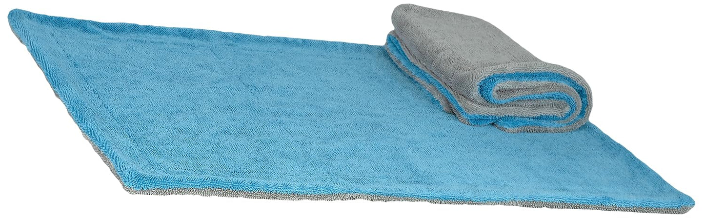 Gliptone Water Goblin 20" x 30" Extra Large Microfiber Drying Towel, Ultra Soft Softouch®, Streak-Free & Super Absorbent, Dries in One Pass, Safe for All Vehicles, Fast & Lint-Free, 6 Count