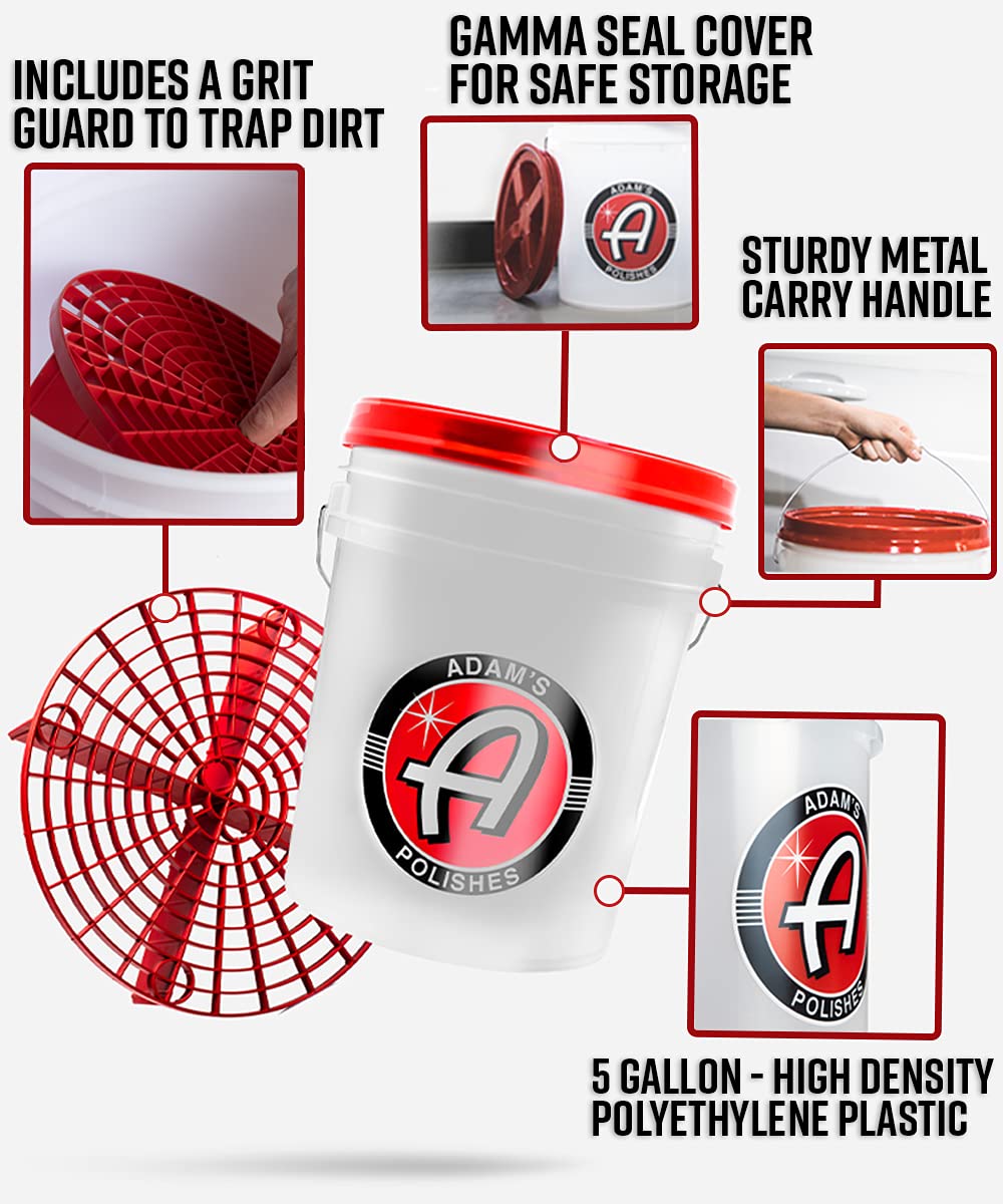 Adam's Polishes Mega Foam Car Washing Bundle - pH Best Car Wash Soap For Foam Cannon, Pressure Washer or Foam Gun | Concentrated Detailing & Cleaning Detergent | Won't Strip Wax or Ceramic Coating