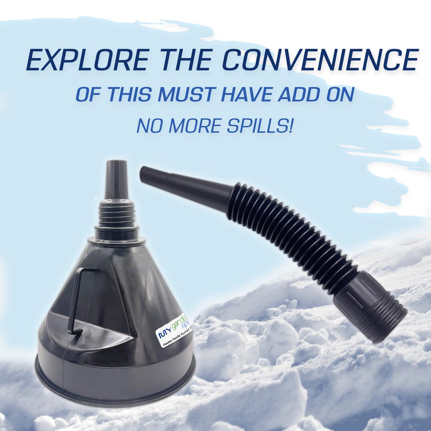 My Garden Pool Splash Purple -30 Weather Repel Windshield Washer Fluid Four Pack, 4 x 1 Gallon - Cold-Weather Defense Plastic Funnel Spout for Easy Pouring Hard-to-Reach Vehicles