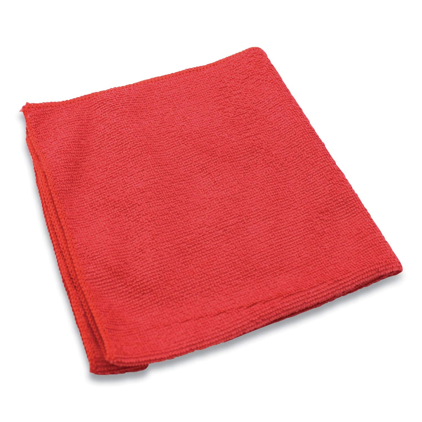 impact LFK451 Lightweight Microfiber Cloths, 16 x 16, Red, 240/Carton