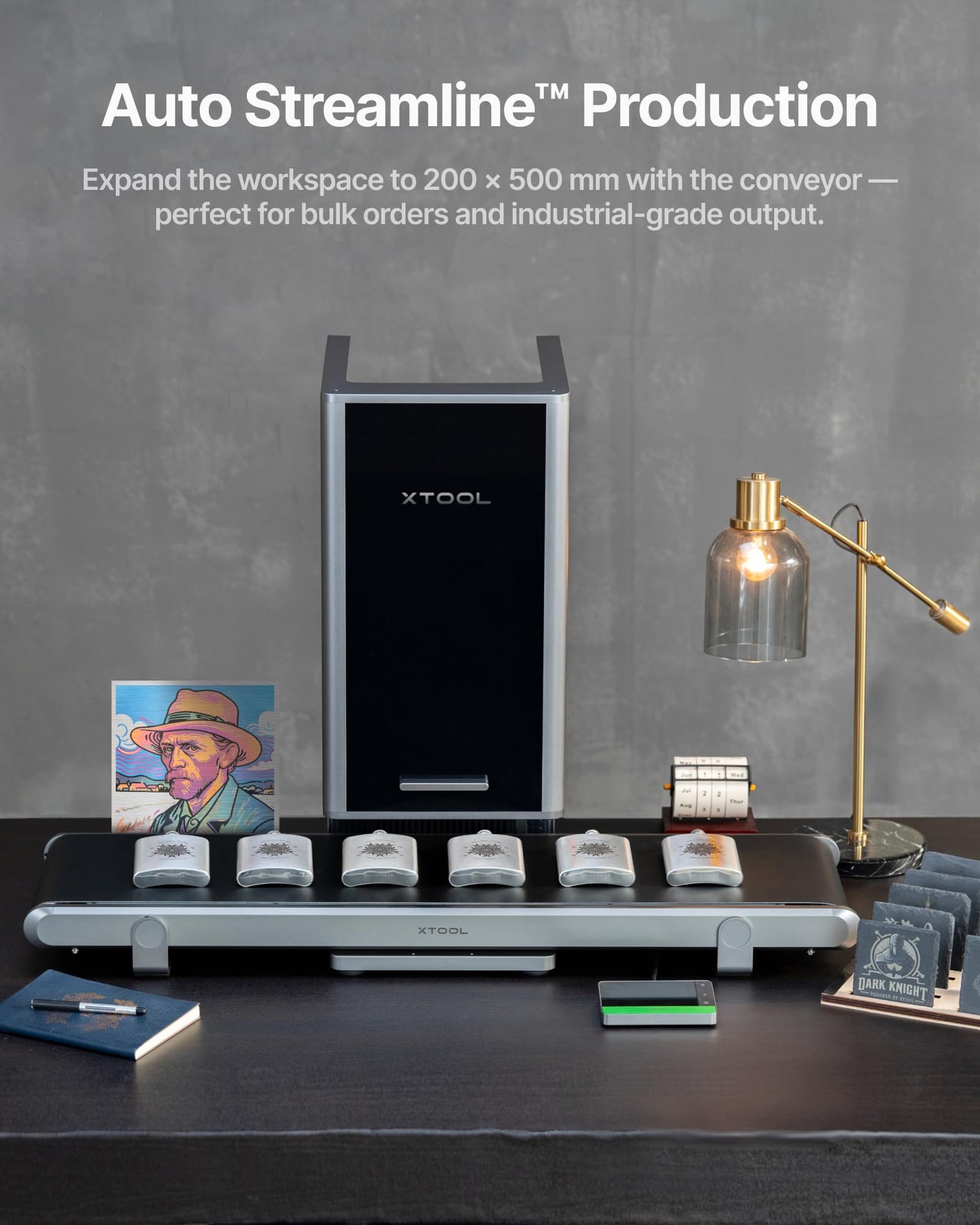 xTool F2 Ultra 60W MOPA & 40W Diode Dual Laser Engraver, 100+ Color Metal Engraving, Dual 48MP Cameras, Auto Streamline, 15,000mm/s Ultra-Fast, AI Powered 3D Fiber Laser Cutter and Engraver Machine