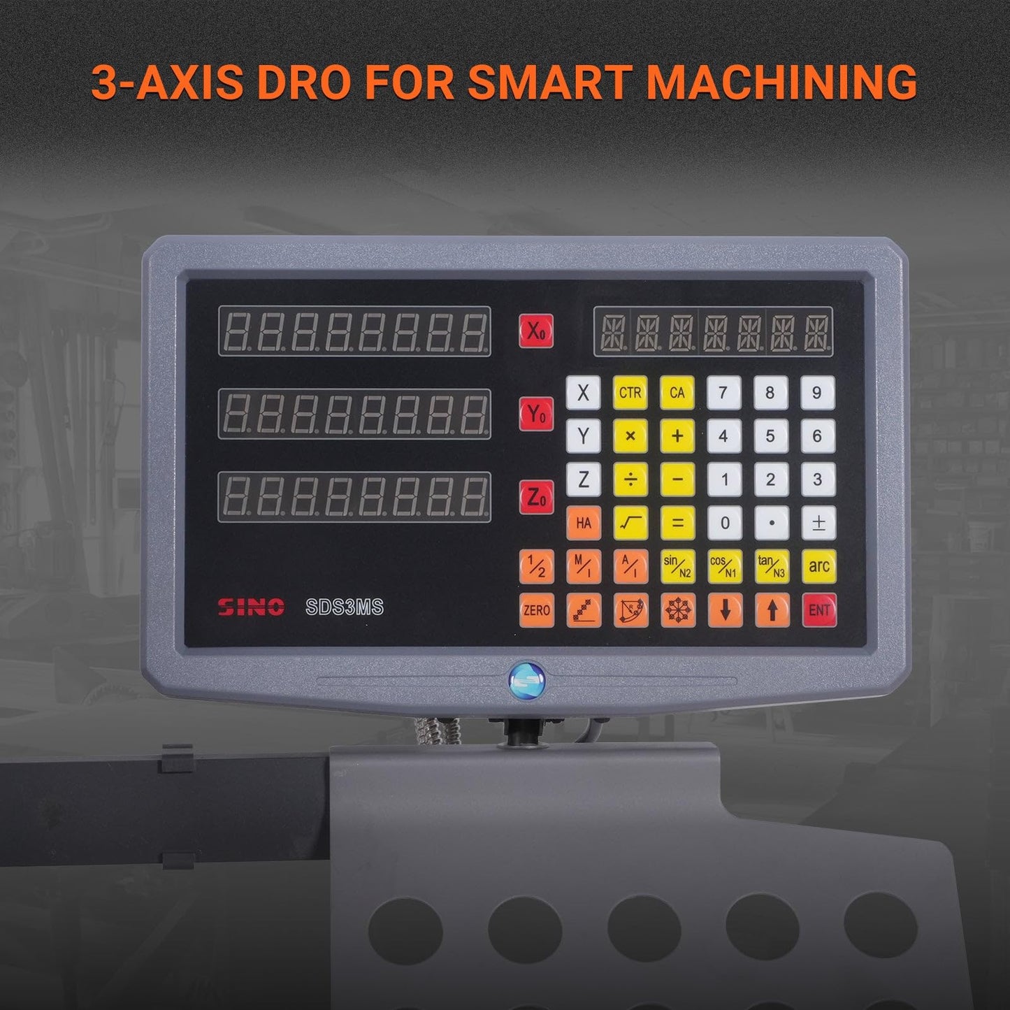 Mechmaxx 1.5HP 7''x 27-1/2''Benchtop Mini Mill Drill Machine, Variable Speed, R8 Spindle, Brushless Motor, 110V, Compact Milling Drilling Tool for Garage Shop, DIY Metalworking without Stand, VM25LD