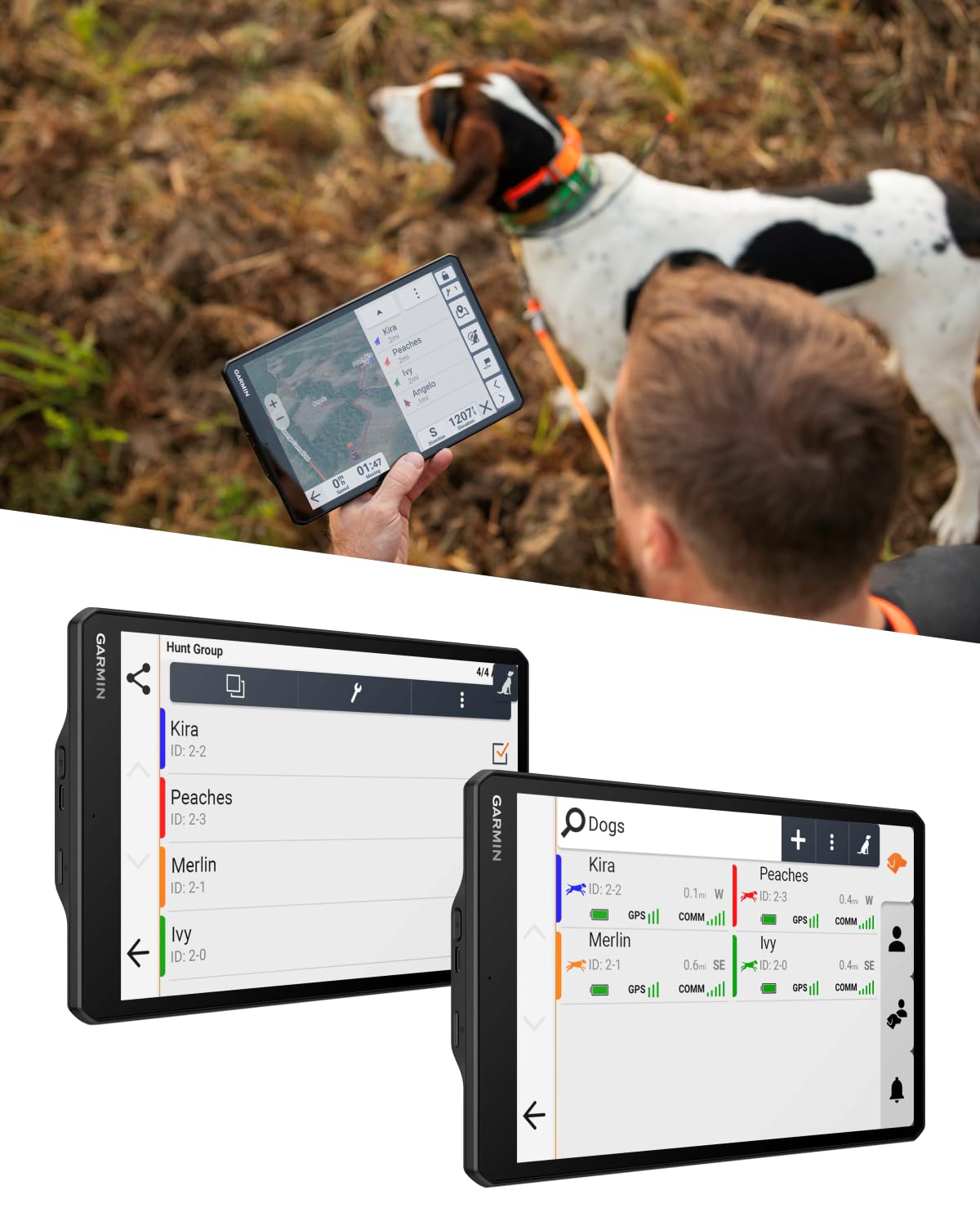 Garmin Alpha XL in-Vehicle Dog Tracking GPS Navigator, 10.1” Touchscreen, VHF Radio for 9-Mile Range, Tracks up to 20 Dogs, 64 GB Memory, Preloaded Maps, 18 Training Levels w/ Wearable4U PBank Bundle