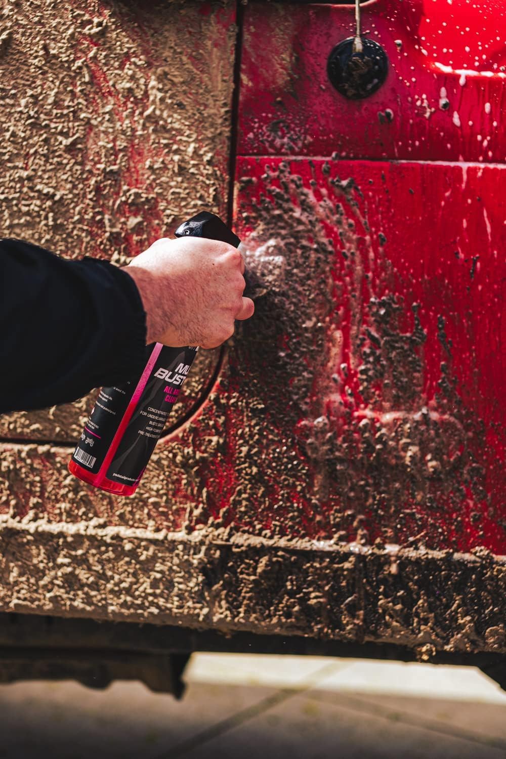 P & S PROFESSIONAL DETAIL PRODUCTS P&S Off Road Mud Buster Foaming Cleaner – Heavy-Duty Degreaser for Undercarriages, Frames & Wheels – Tough on Mud & Grime, Corrosion Protection - 16 oz. Spray