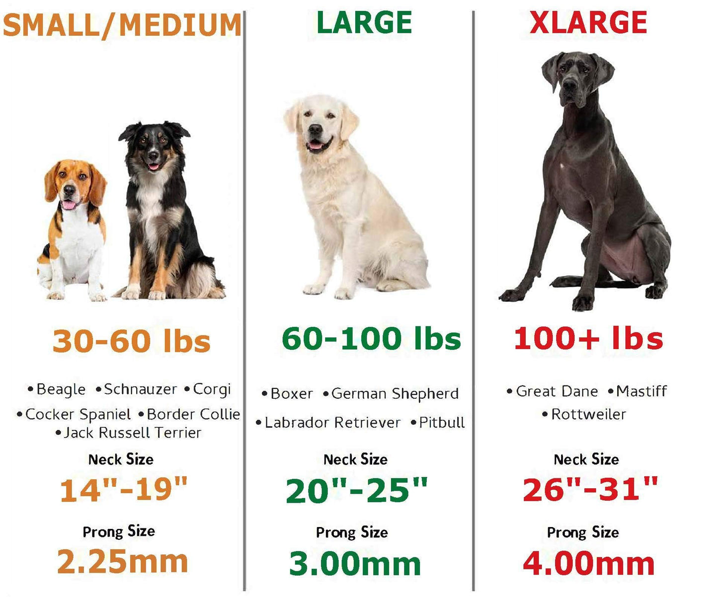 Herm Sprenger 2.25mm Prong Collar for Dog Training Adjustable Length & Easy Quick Release Buckle for Small/Medium Dogs (13-19" Neck)