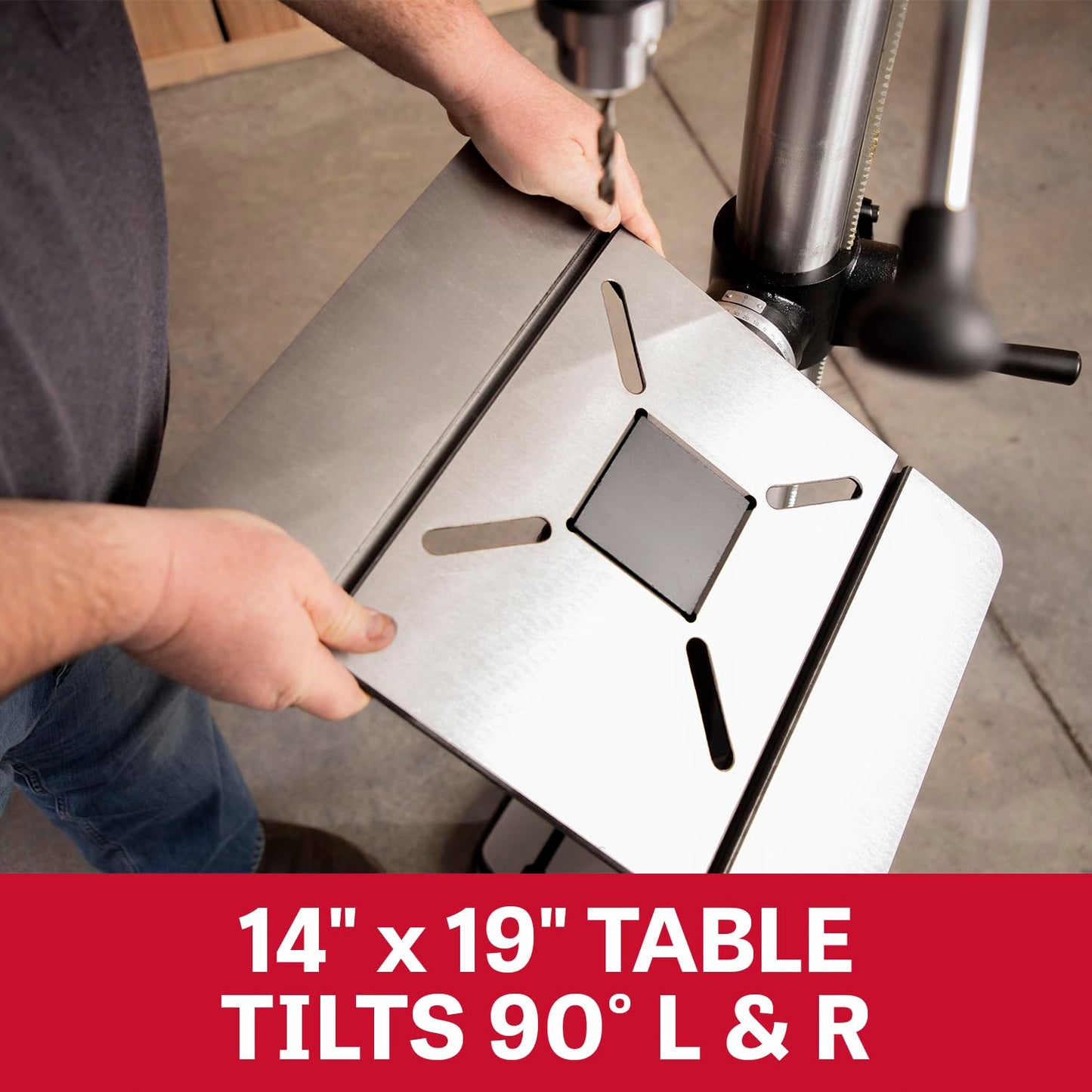 JET 17-Inch Floor Drill Press, 16 Speed, 3/4 HP, 115V 1Ph (Model JDP-17)