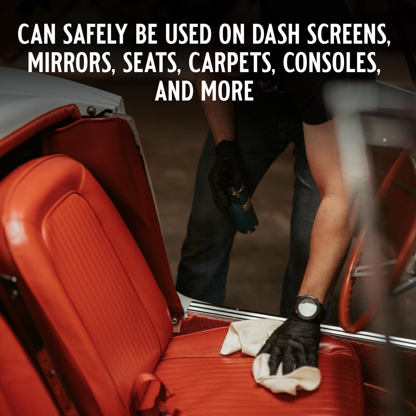 SOCAR Mint Condition Interior Car Cleaner 16 fl oz. Professional Grade for Dirt, Dust, and Grime from All Surfaces, Plastic, Vinyl, Leather, Carpet, Glass. For Car, RV, Boat.