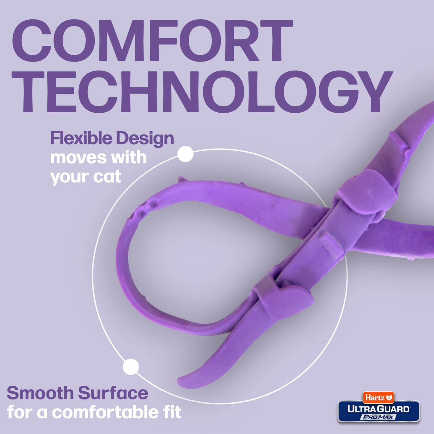 Hartz UltraGuard ProMax Flea & Tick Collar for Cats I 14 Months Protection I Soft & Comfortable | Flea & Tick Prevention I 2 Pack