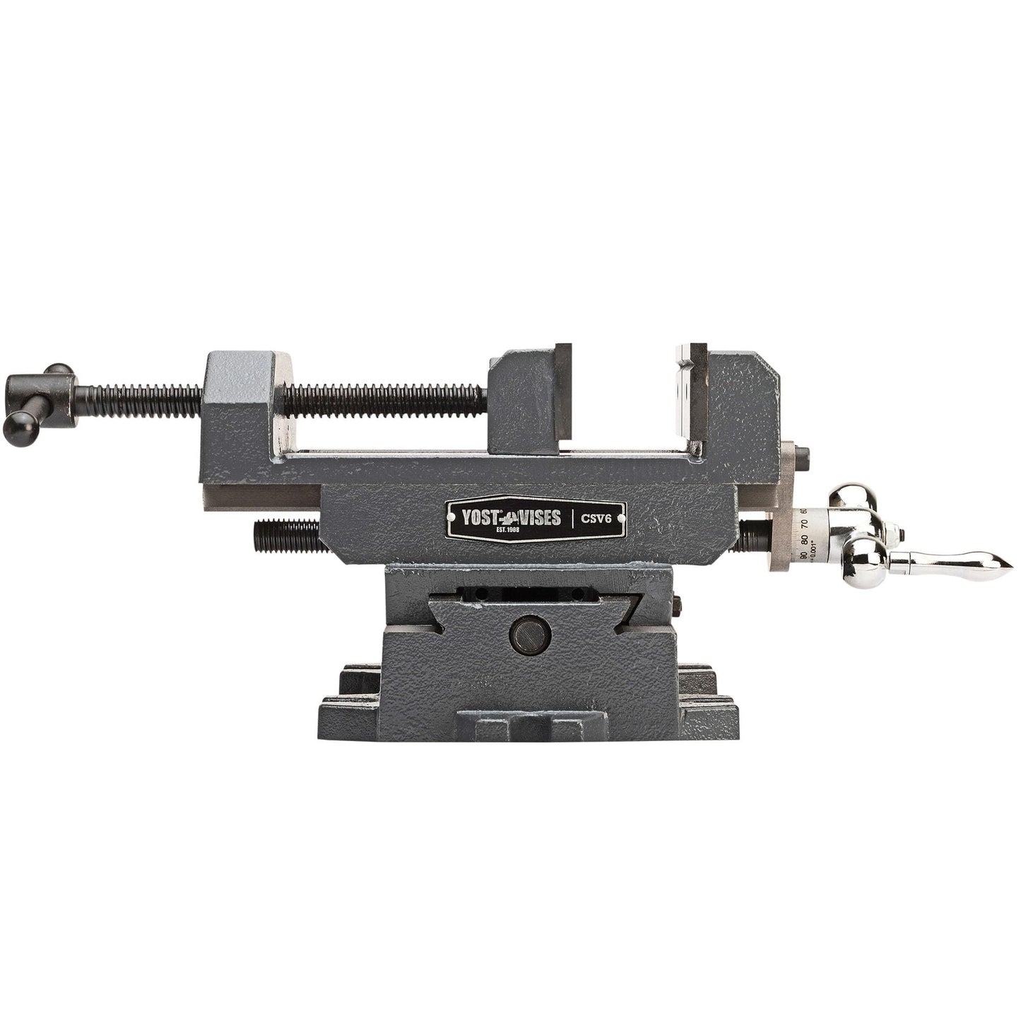 Yost CSV6 Cross Slide Drill Press Vise 6 Inch Jaw Width