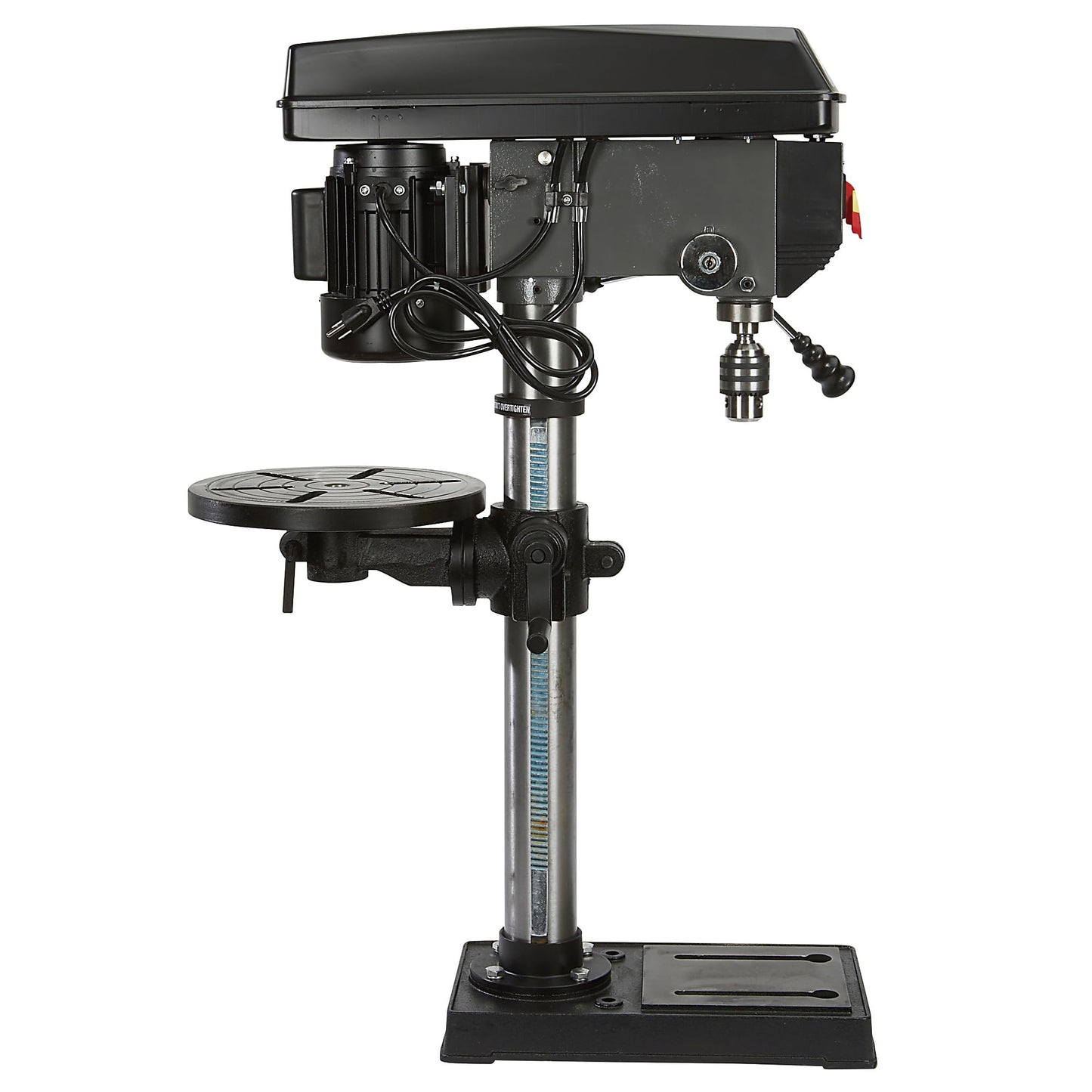 Klutch 13in. Benchtop Drill Press, 3/4 HP, 120 Volts, 5/8in. Chuck w/1in. Drilling Capacity, 45° Table Tilt